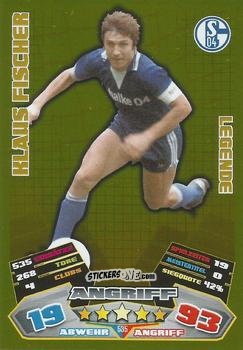 Cromo Klaus Fischer - German Football Bundesliga 2012-2013. Match Attax n. 535 - Topps