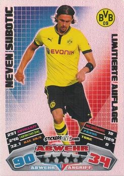 Sticker Neven Subotic - German Football Bundesliga 2012-2013. Match Attax n. L3 - Topps