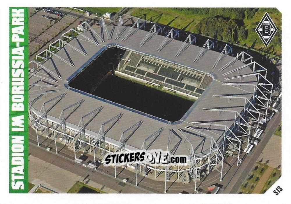 Cromo Stadion Borussia-Park - German Football Bundesliga 2012-2013. Match Attax n. S13 - Topps