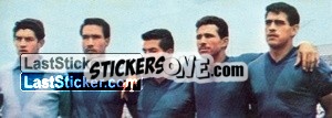 Sticker Calderon / Del Muro / Chaires / Jaregui / Sepulveda - Coppa Del Mondo 1966
 n. 128 - EPOCA
