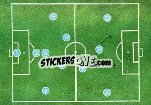 Sticker Catenaccio - Coppa Del Mondo 1966
 n. 3 - EPOCA
