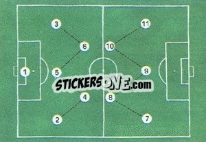 Sticker Modulo a WM - Coppa Del Mondo 1966
 - EPOCA