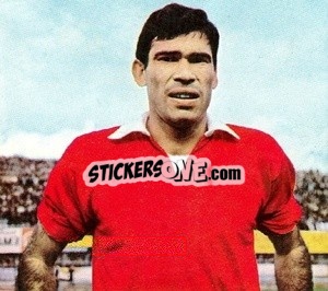 Sticker Nestor Combin - Coppa Del Mondo 1966
 n. 72 - EPOCA