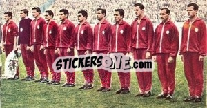 Sticker Sipos / Gelei / Matrai / Ihazs / Farkas / Fenyvesi / Mathesz / Rakosi / Albert / Bene / Novak - Coppa Del Mondo 1966
 - EPOCA