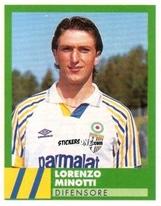 Sticker Lorenzo Minotti - E Il Calcio 1992-1993
 n. 213 - Vallardi