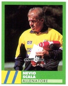 Sticker Nevio Scala - E Il Calcio 1992-1993
 n. 219 - Vallardi