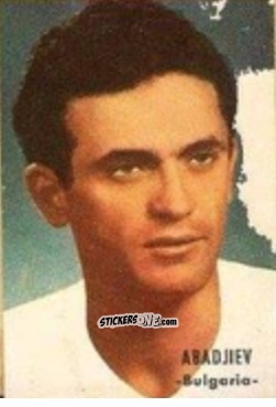 Sticker Abadjiev - Campeonato Mundial de Fútbol 1966
 n. 60 - DISGRA