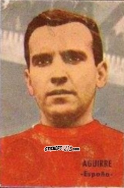Sticker Aguirre - Campeonato Mundial de Fútbol 1966
 n. 121 - DISGRA