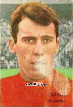 Sticker Amancio - Campeonato Mundial de Fútbol 1966
 n. 108 - DISGRA