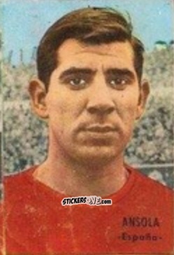 Sticker Ansola - Campeonato Mundial de Fútbol 1966
 n. 125 - DISGRA