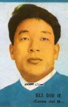 Figurina Bak Doo Ik - Campeonato Mundial de Fútbol 1966
 n. 72 - DISGRA