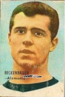 Sticker Beckenbauer - Campeonato Mundial de Fútbol 1966
 n. 9 - DISGRA