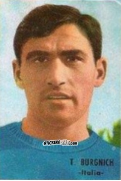 Figurina Burgnich - Campeonato Mundial de Fútbol 1966
 n. 180 - DISGRA