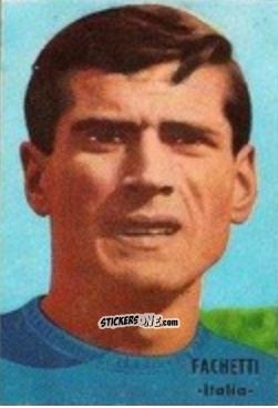 Figurina Facchetti - Campeonato Mundial de Fútbol 1966
 n. 179 - DISGRA