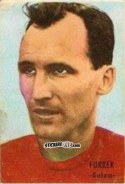 Figurina Hansruedi Fuhrer - Campeonato Mundial de Fútbol 1966
 n. 246 - DISGRA