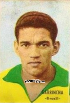Sticker Garrincha - Campeonato Mundial de Fútbol 1966
 n. 46 - DISGRA