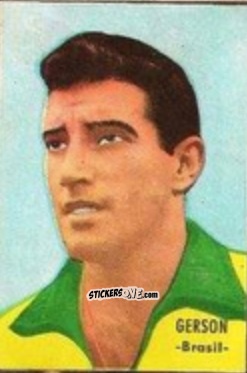 Figurina Gerson - Campeonato Mundial de Fútbol 1966
 n. 39 - DISGRA