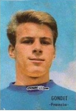 Sticker Gondet - Campeonato Mundial de Fútbol 1966
 n. 140 - DISGRA