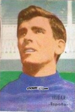 Cromo Iríbar - Campeonato Mundial de Fútbol 1966
 n. 97 - DISGRA