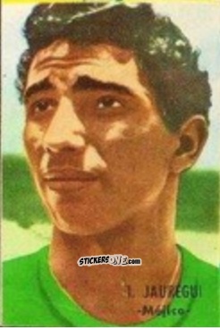 Sticker Jaúregui - Campeonato Mundial de Fútbol 1966
 n. 198 - DISGRA