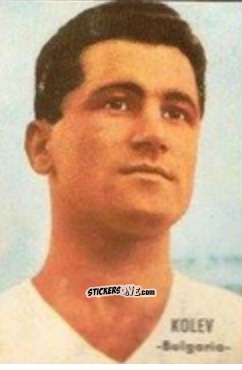 Sticker Kolev - Campeonato Mundial de Fútbol 1966
 n. 64 - DISGRA