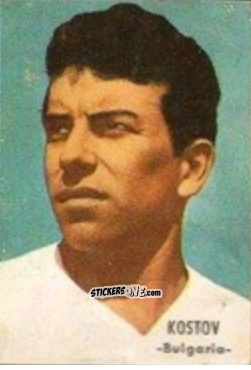 Sticker Kostov - Campeonato Mundial de Fútbol 1966
 n. 63 - DISGRA