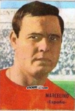Sticker Marcelino - Campeonato Mundial de Fútbol 1966
 n. 107 - DISGRA