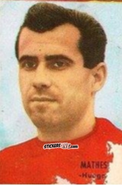 Sticker Mathesz - Campeonato Mundial de Fútbol 1966
 n. 152 - DISGRA