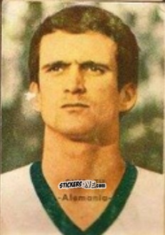 Sticker Overath - Campeonato Mundial de Fútbol 1966
 n. 15 - DISGRA