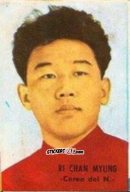 Figurina Ri Chang Myung - Campeonato Mundial de Fútbol 1966
 n. 65 - DISGRA