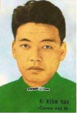 Figurina Ri Keun Hak - Campeonato Mundial de Fútbol 1966
 n. 66 - DISGRA
