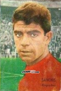 Sticker Sanchis - Campeonato Mundial de Fútbol 1966
 n. 101 - DISGRA