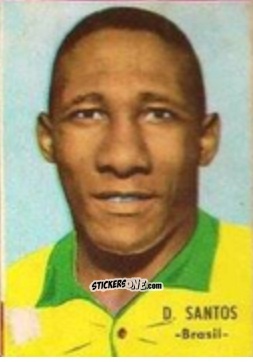 Sticker Santos - Campeonato Mundial de Fútbol 1966
 n. 36 - DISGRA