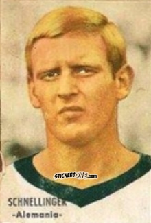 Figurina Schnellinger - Campeonato Mundial de Fútbol 1966
 n. 3 - DISGRA