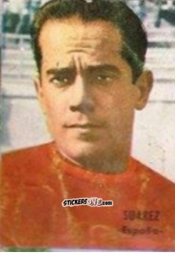 Sticker Suárez - Campeonato Mundial de Fútbol 1966
 n. 109 - DISGRA