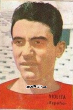 Cromo Violeta - Campeonato Mundial de Fútbol 1966
 n. 105 - DISGRA