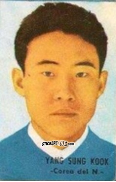 Figurina Yang Sung Kook - Campeonato Mundial de Fútbol 1966
 n. 74 - DISGRA