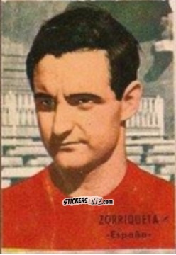 Sticker Zorriqueta - Campeonato Mundial de Fútbol 1966
 n. 122 - DISGRA