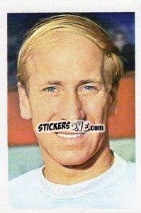 Sticker Bobby Charlton - World Cup Soccer Stars Mexico 70
 n. 6 - FKS