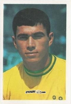 Sticker Clodoaldo - World Cup Soccer Stars Mexico 70
 n. 52 - FKS