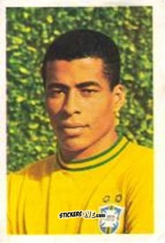 Figurina Jairzinho - World Cup Soccer Stars Mexico 70
 n. 55 - FKS