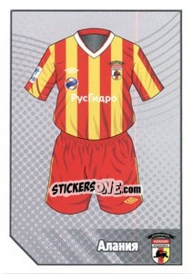 Sticker Игровая форма - Russian Football Premier League 2012-2013 - Panini