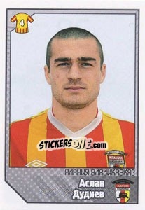 Sticker Аслан Дудиев - Russian Football Premier League 2012-2013 n. 39 - Panini