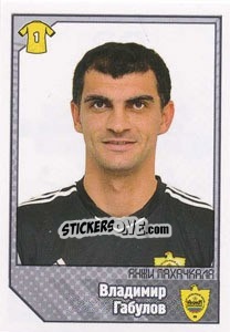 Figurina Владимир Габулов - Russian Football Premier League 2012-2013 - Panini