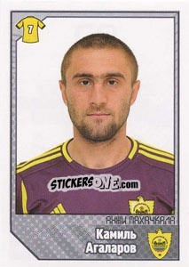 Cromo Камиль Агаларов - Russian Football Premier League 2012-2013 - Panini