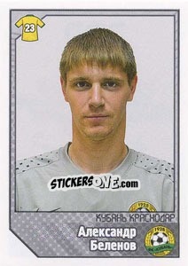 Sticker Александр Беленов - Russian Football Premier League 2012-2013 - Panini