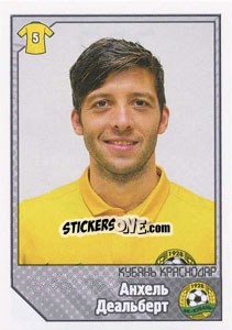 Cromo Анхель Деальберт - Russian Football Premier League 2012-2013 - Panini