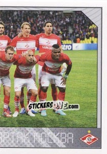 Sticker Команда - Russian Football Premier League 2012-2013 n. 357 - Panini