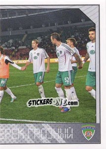Sticker Команда - Russian Football Premier League 2012-2013 n. 382 - Panini