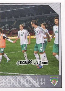 Sticker Команда - Russian Football Premier League 2012-2013 - Panini